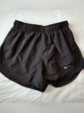 Nike Dri-Fit Running Shorts | Women’s S | Black | Built-in Brief Liner